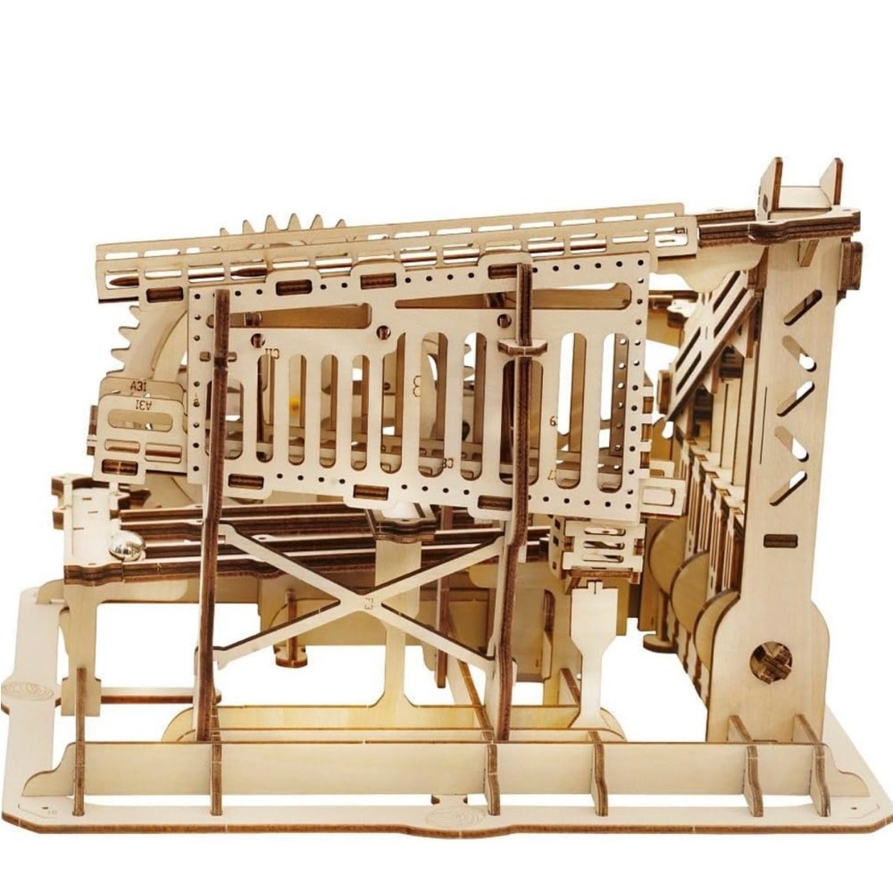NEW ROKR 3D Wooden Puzzle Marble Run Model Building Kits Mechanical Puzzle - Picture 4 of 10